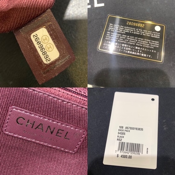 ‼️SOLD‼️ 18B Black Calfskin Backpack Gold Hardware - Picture 14 of 16